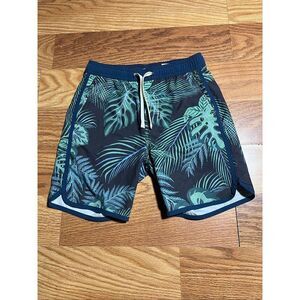 Fair Harbor Anchor Tropical Lined Shorts Youth Boys Small